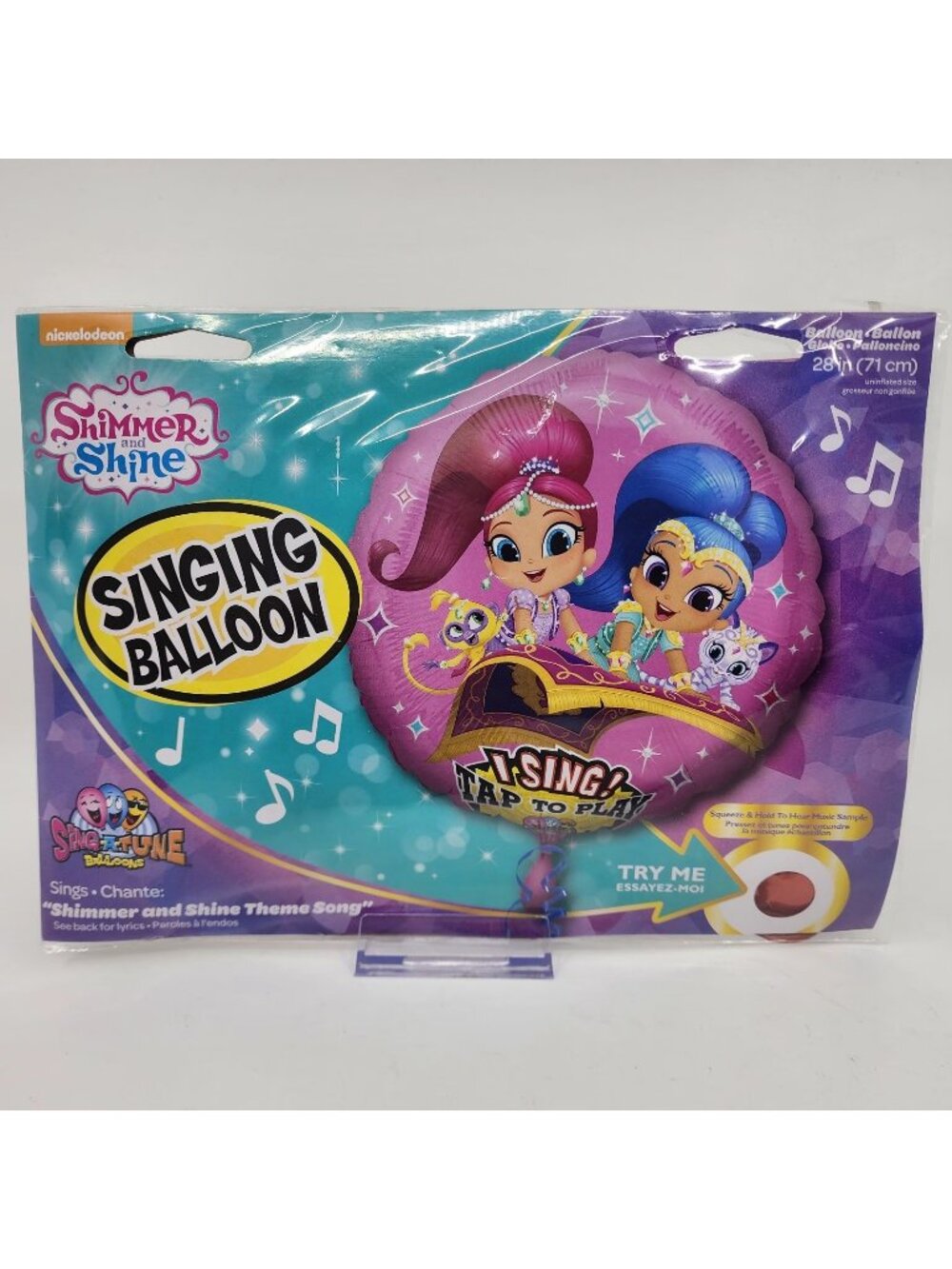 Nickelodeon Shimmer and Shine Theme Song Singing Balloon Happy Birthday 28 in